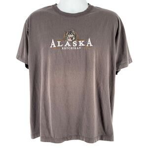 Y2K Alaska Ketchikan tshirt 2000s vintage